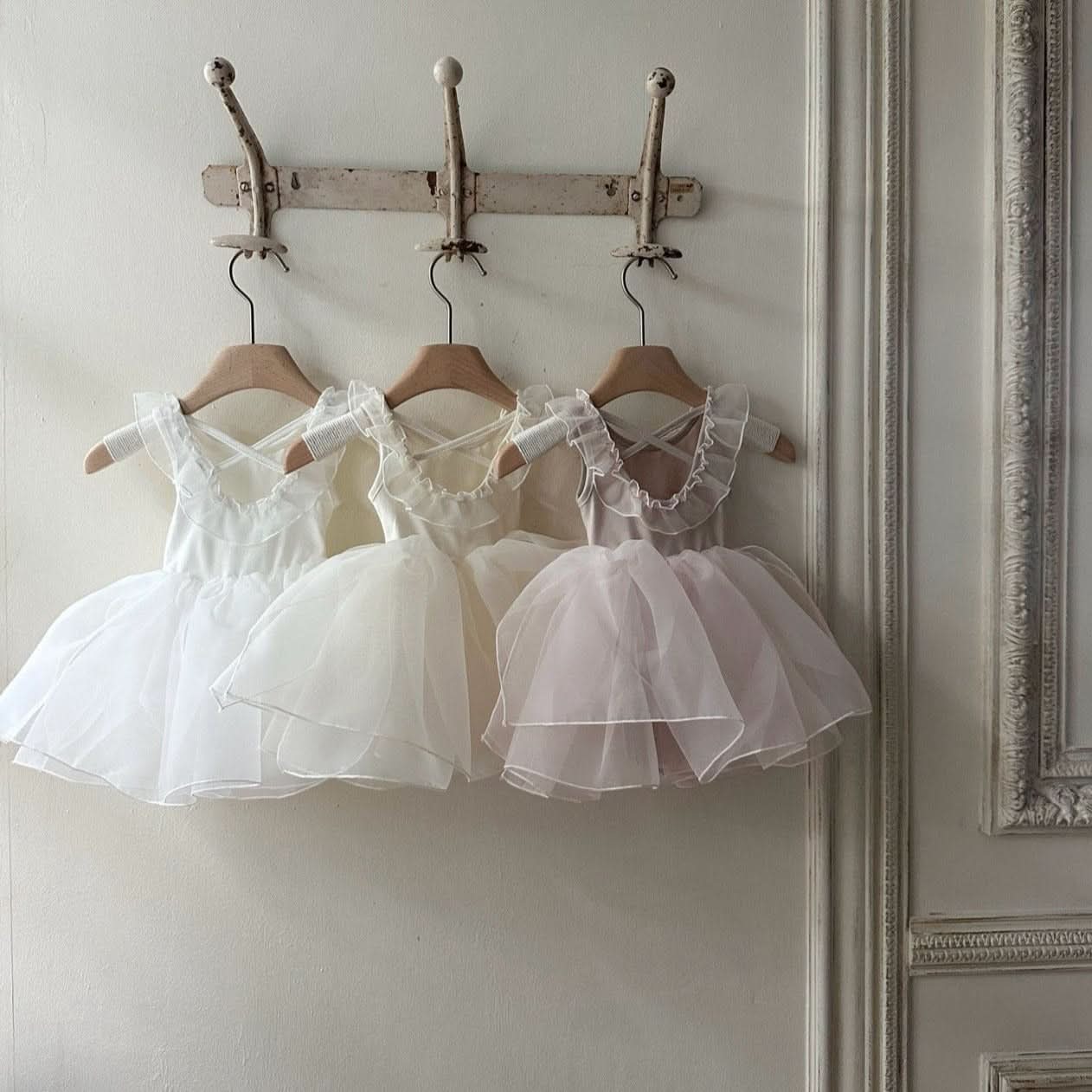 Baby Monbebe Lily Sleeveless Organza Tutu Dress Romper (3 - 24m) - 3 Colors kids outfit