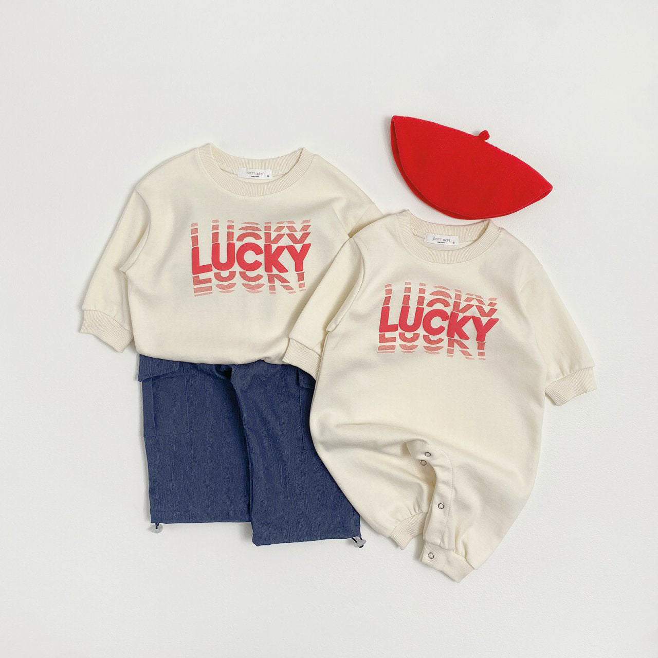 Baby S25 'Lucky' Jumpsuit (0 - 12m) - 6 - 24m Colors kids outfit