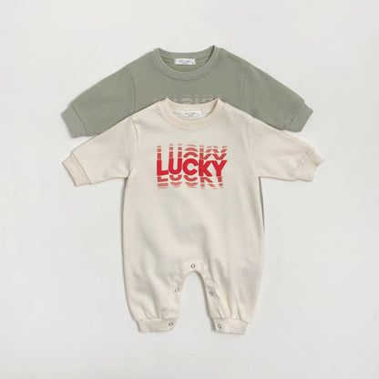 Baby S25 'Lucky' Jumpsuit (0 - 12m) - 6 - 24m Colors kids outfit