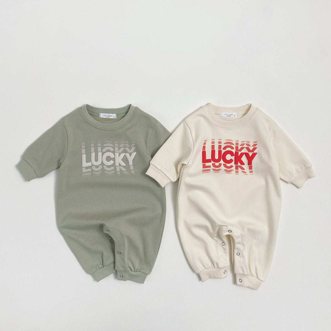 Baby S25 'Lucky' Jumpsuit (0 - 12m) - 6 - 24m Colors kids outfit