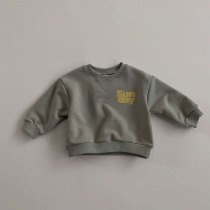 Baby S25 Sunday Sweatshirt (10m - 4y) - 2 Colors kids outfit