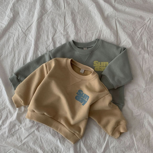 Baby S25 Sunday Sweatshirt (10m - 4y) - 2 Colors kids outfit