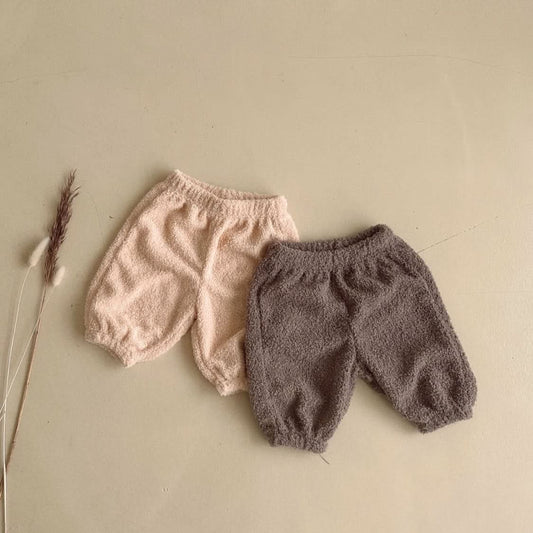 Baby Sherpa Jogger Pants (3 - 18m) - 2 Colors kids outfit