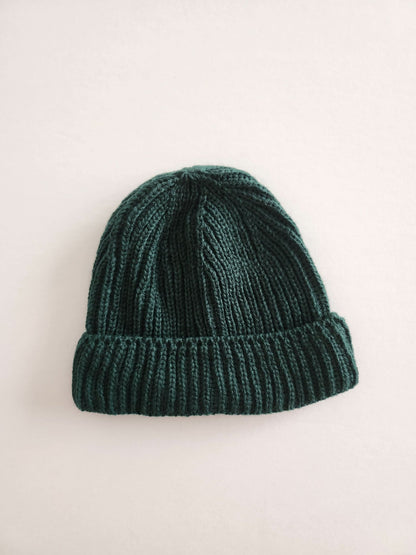 Baby Short Rib - Knit Beanie (0 - 3y) - 5 Colors kids outfit