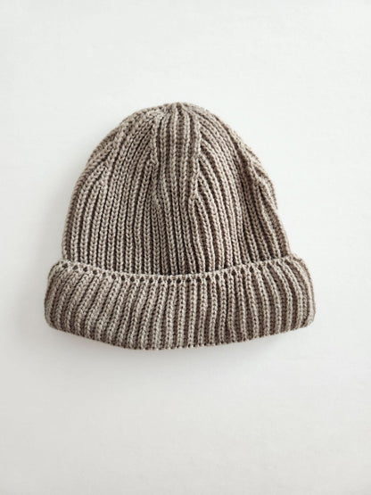 Baby Short Rib - Knit Beanie (0 - 3y) - 5 Colors kids outfit