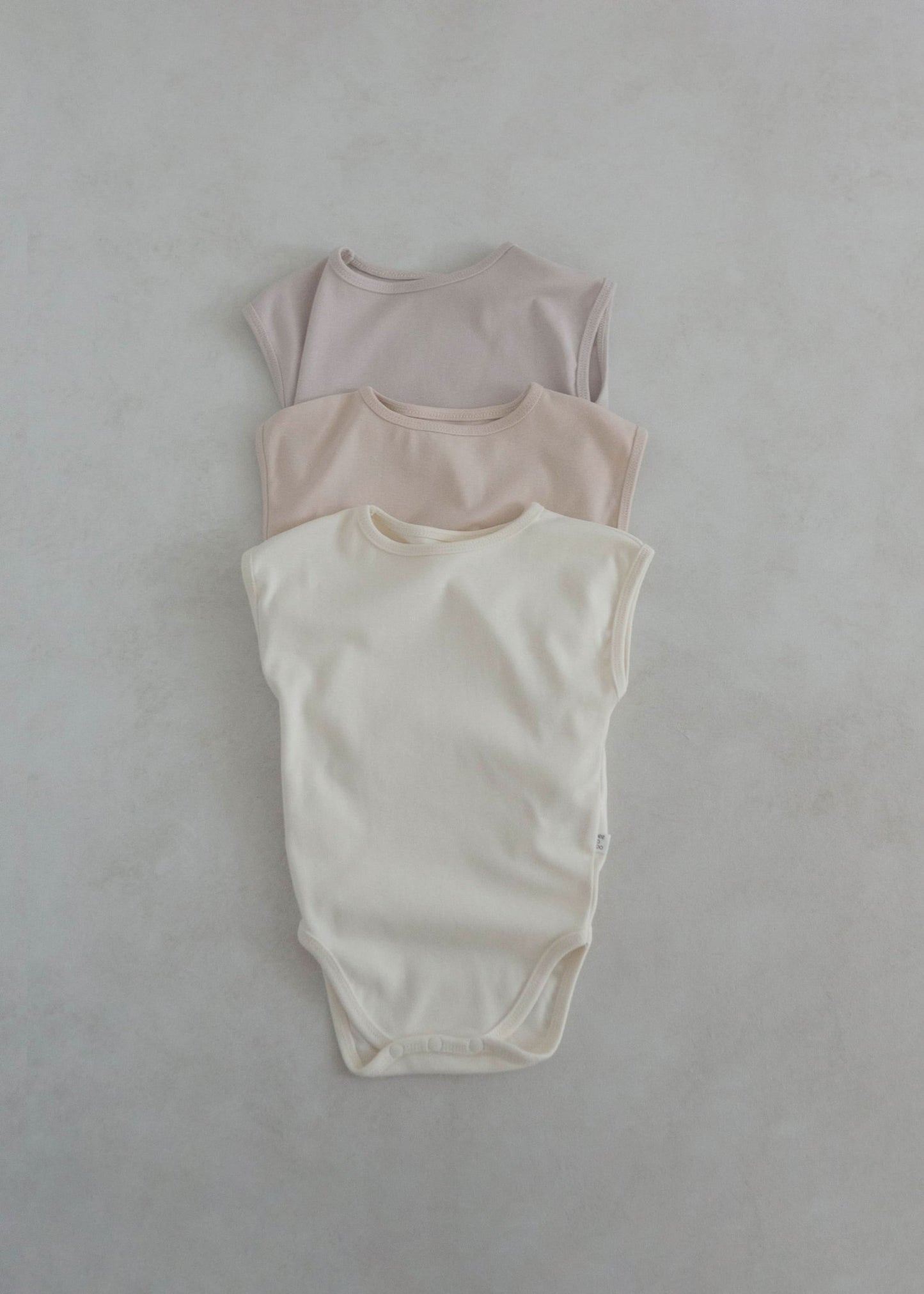 Baby Sleeveless Romper (3 - 18m) - 3 Colors kids outfit