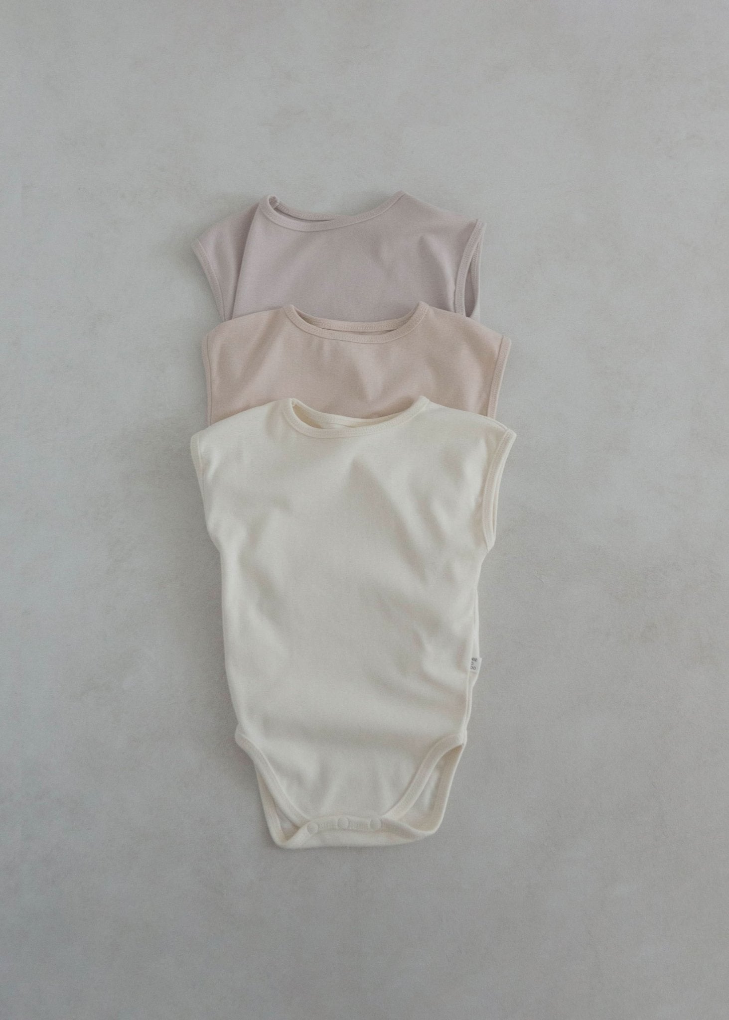 Baby Sleeveless Romper (3 - 18m) - 3 Colors kids outfit
