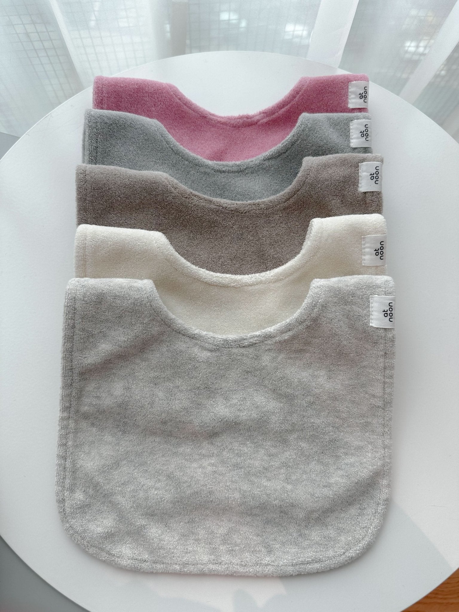 Baby Soft Terry Cotton Bib - 5 Colors kids outfit