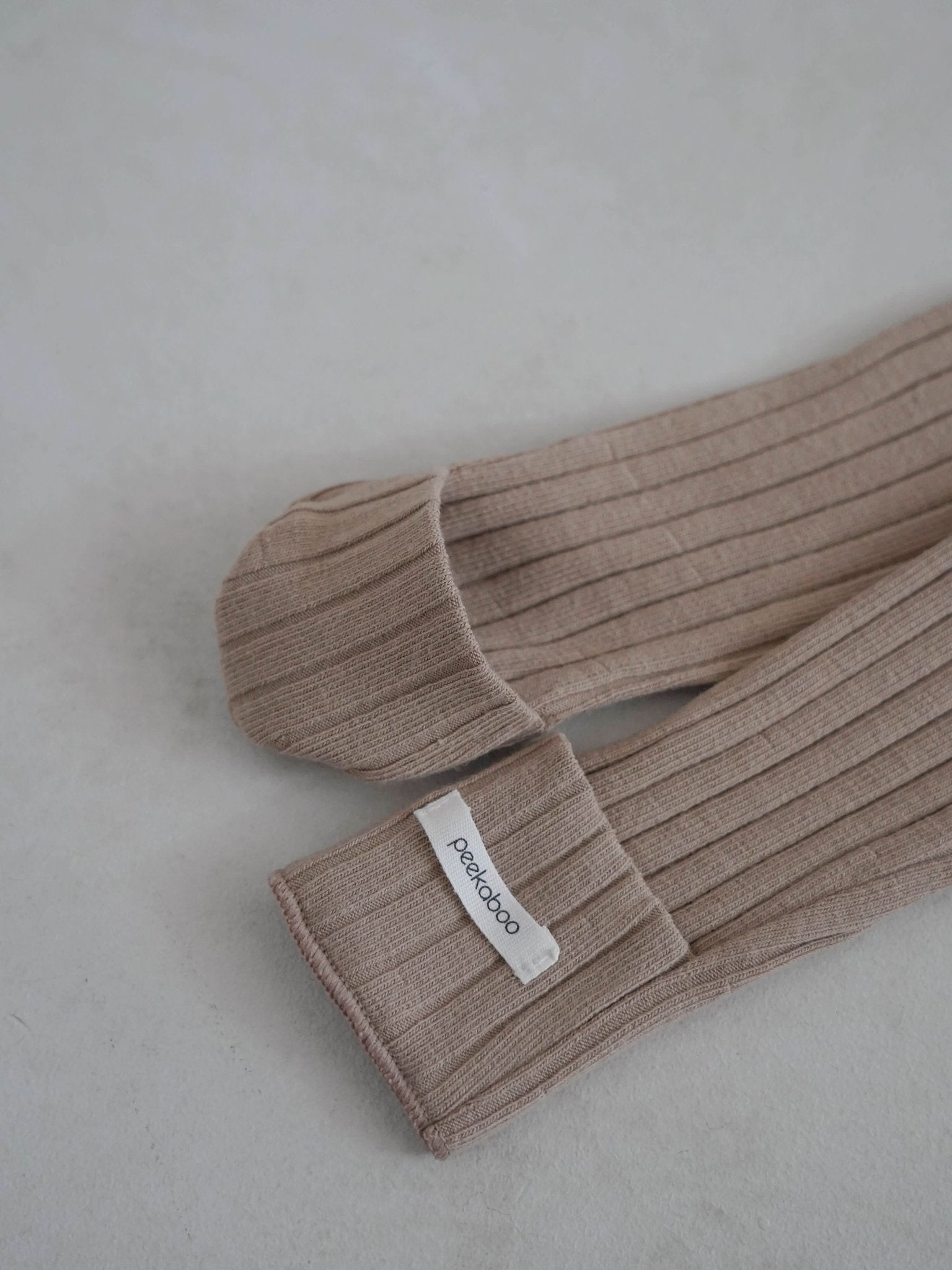 Baby Stitch Detail Ribbed Jumpsuit and Bonnet Set (0 - 3m) - Beige kids outfit