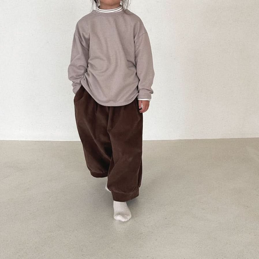 Baby Toddler Bella F24 Long Sleeve Basic Top (6m - 6y) - 5 Colors kids outfit