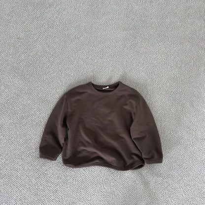 Baby Toddler Bella F24 Long Sleeve Basic Top (6m - 6y) - 5 Colors kids outfit