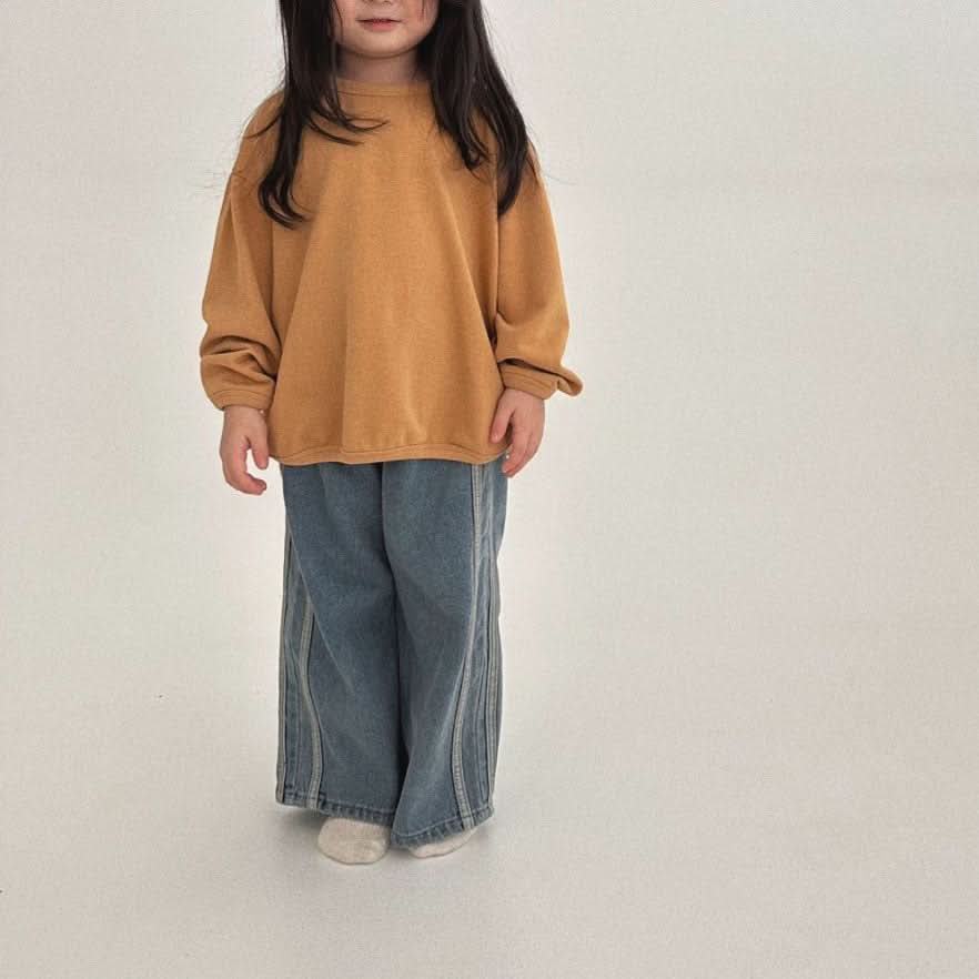 Baby Toddler Bella F24 Long Sleeve Basic Top (6m - 6y) - 5 Colors kids outfit