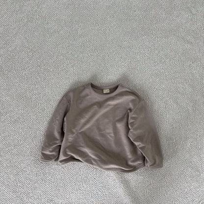 Baby Toddler Bella F24 Long Sleeve Basic Top (6m - 6y) - 5 Colors kids outfit