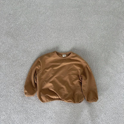 Baby Toddler Bella F24 Long Sleeve Basic Top (6m - 6y) - 5 Colors kids outfit