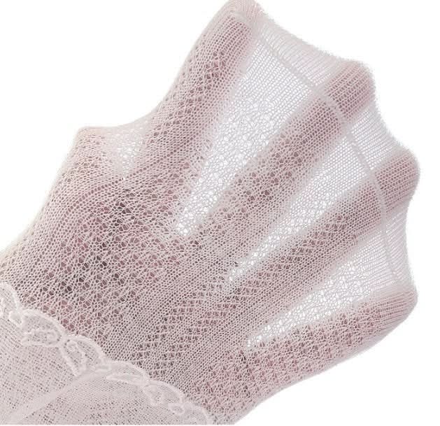 Baby Toddler Lace Trim Pointelle Socks (0 - 3y) - 2 Colors kids outfit