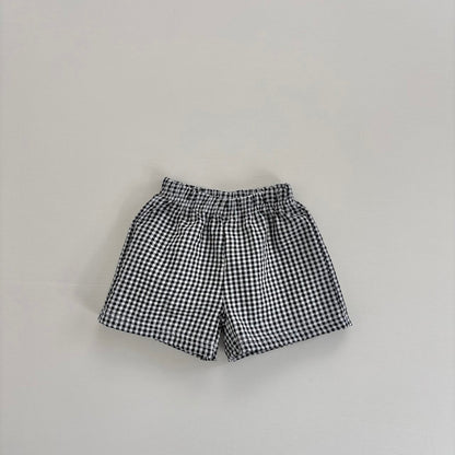 Baby Toddler Land SS26 Seersucker Gingham Shorts (4m - 6y) - 4 Colors - AT NOON STORE