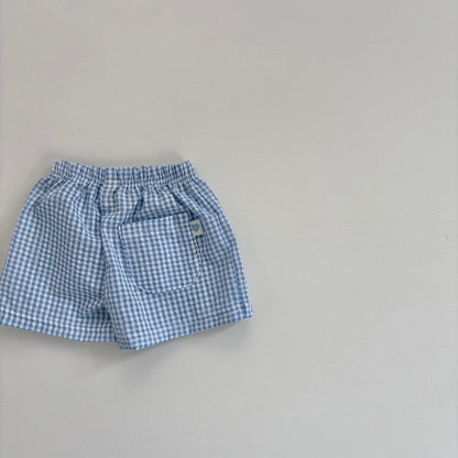 Baby Toddler Land SS26 Seersucker Gingham Shorts (4m - 6y) - 4 Colors - AT NOON STORE