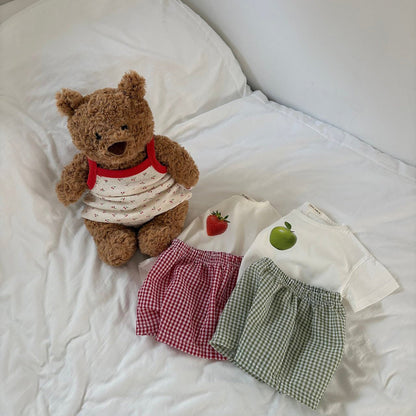 Baby Toddler Land SS26 Seersucker Gingham Shorts (4m - 6y) - 4 Colors - AT NOON STORE