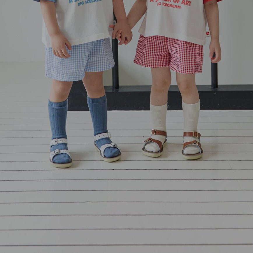 Baby Toddler Land SS26 Seersucker Gingham Shorts (4m - 6y) - 4 Colors - AT NOON STORE