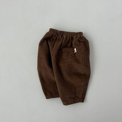 Baby Toddler Land W25 Warm Corduroy Pull - on Pants (4m - 6y) - 4 Colors kids outfit
