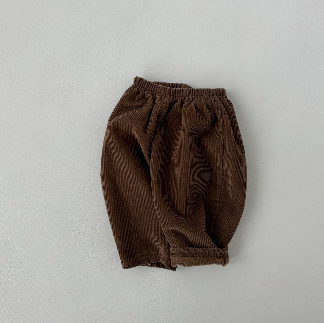 Baby Toddler Land W25 Warm Corduroy Pull - on Pants (4m - 6y) - 4 Colors kids outfit