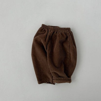 Baby Toddler Land W25 Warm Corduroy Pull - on Pants (4m - 6y) - 4 Colors kids outfit