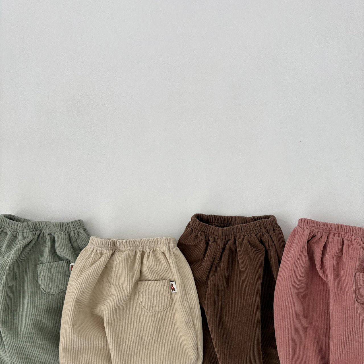 Baby Toddler Land W25 Warm Corduroy Pull - on Pants (4m - 6y) - 4 Colors kids outfit