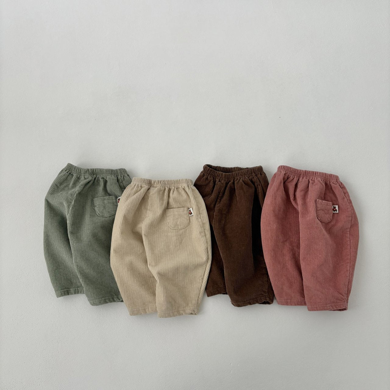 Baby Toddler Land W25 Warm Corduroy Pull - on Pants (4m - 6y) - 4 Colors kids outfit