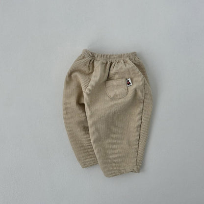 Baby Toddler Land W25 Warm Corduroy Pull - on Pants (4m - 6y) - 4 Colors kids outfit