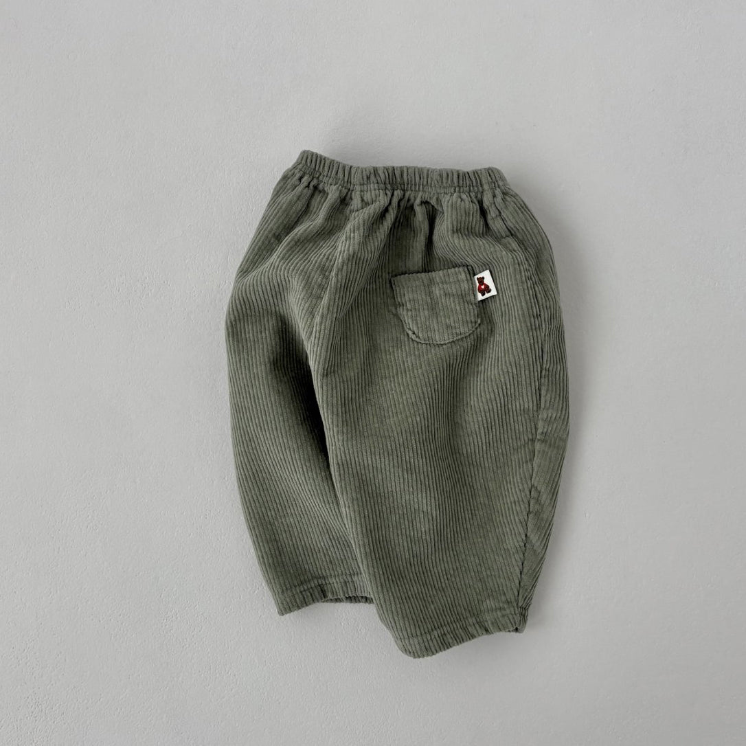 Baby Toddler Land W25 Warm Corduroy Pull - on Pants (4m - 6y) - 4 Colors kids outfit