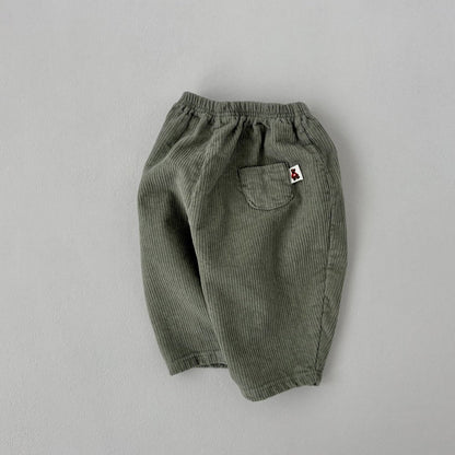 Baby Toddler Land W25 Warm Corduroy Pull - on Pants (4m - 6y) - 4 Colors kids outfit