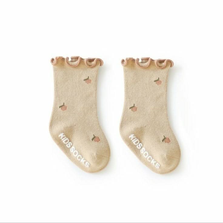 Baby Toddler Lettuce - Edge Non - Slip Socks (0 - 5y) - 3 Colors kids outfit
