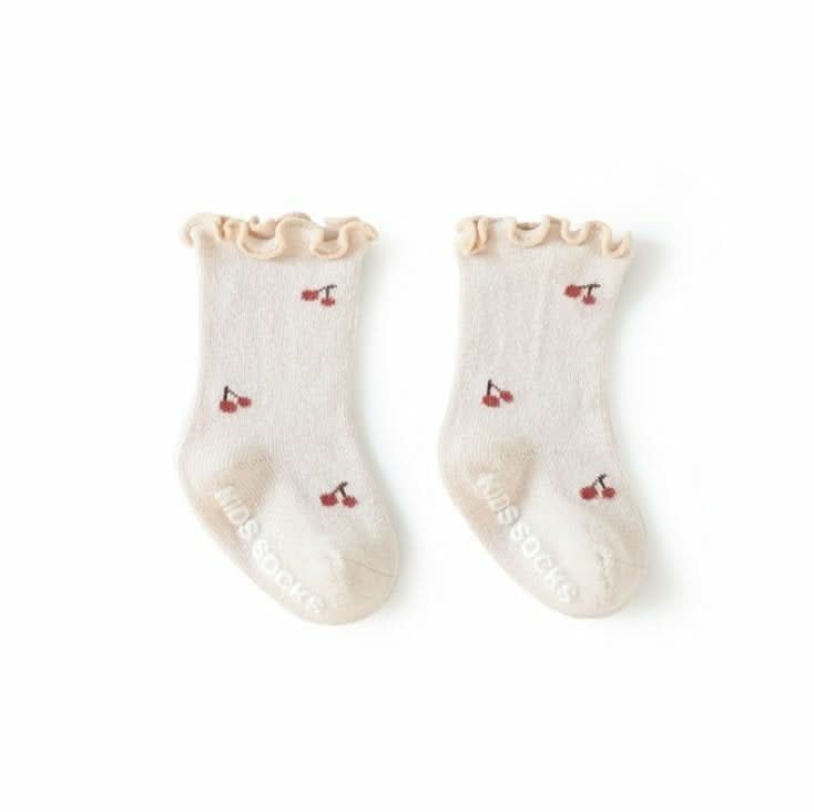 Baby Toddler Lettuce - Edge Non - Slip Socks (0 - 5y) - 3 Colors kids outfit