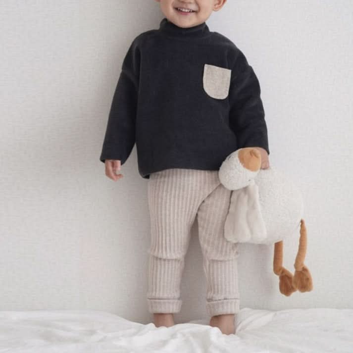 Baby Toddler Nunu Soft Fleece Pocket Top (3m - 6y) - 3 Colors kids outfit