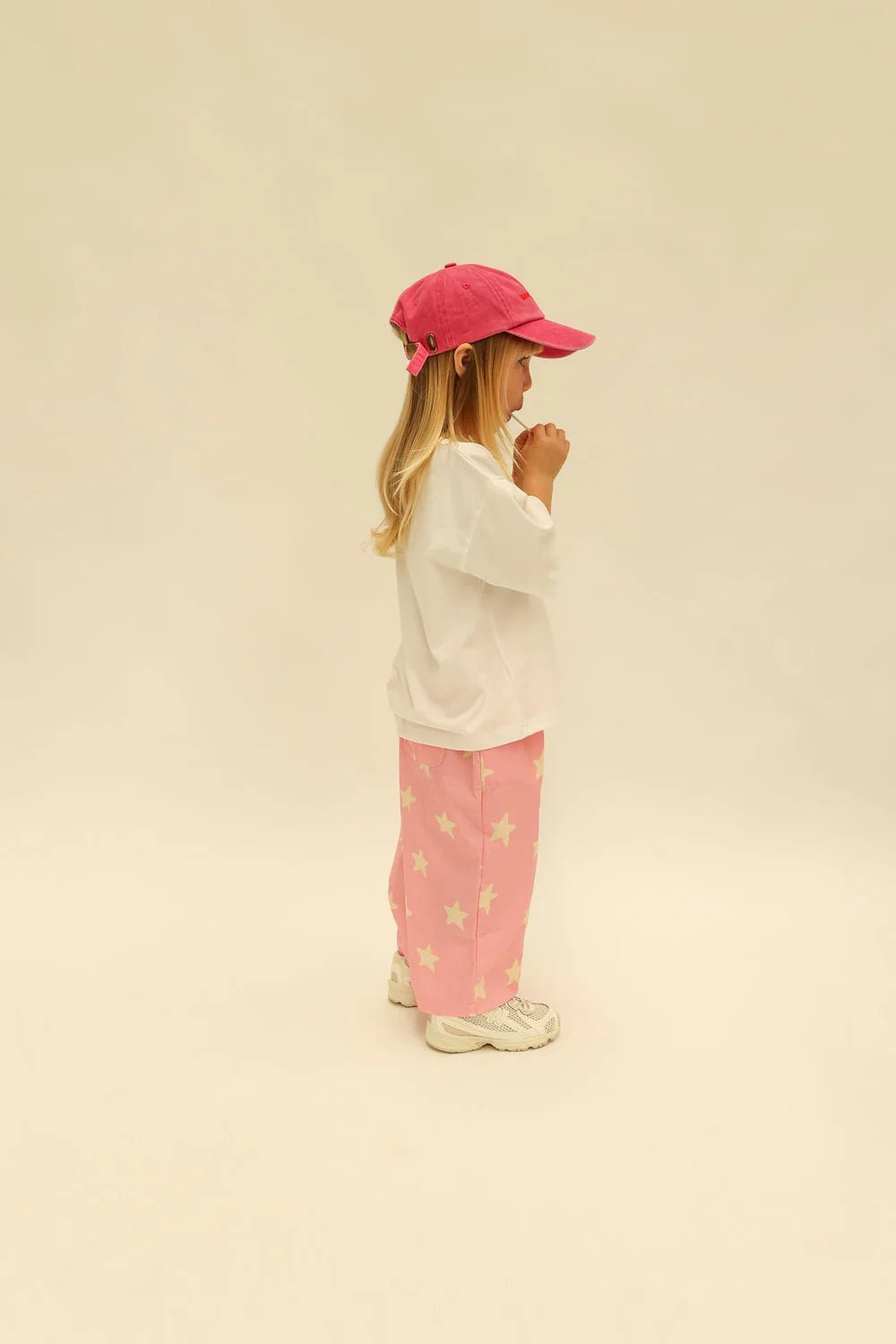 Baby/ Toddler Sunday Dusty Star Pants (0 - 8y) - Pink - AT NOON STORE