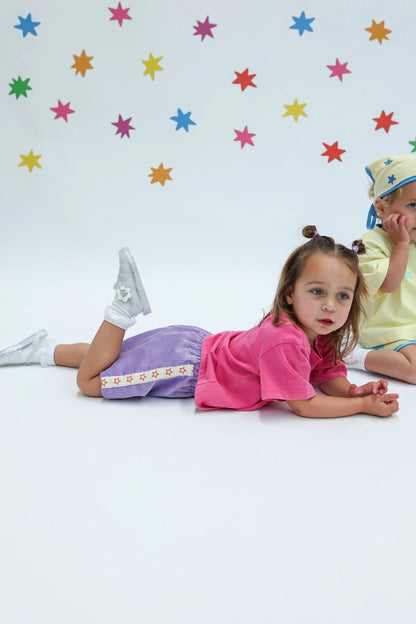 Baby/ Toddler Sunday Playtime Cord Shorts (NB - 7y) - Purple - AT NOON STORE