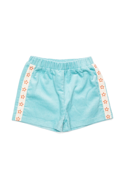 Baby/ Toddler Sunday Playtime Cord Shorts(5 - 7y) - Light Blue - AT NOON STORE