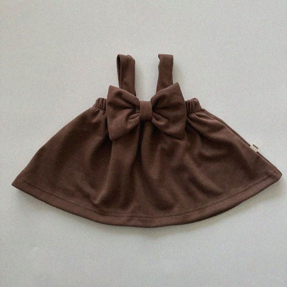 Baby/Toddler Aosta Big Bow Flare Cami Top (3m - 5y) - 3 Colors kids outfit