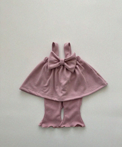 Baby/Toddler Aosta Big Bow Flare Cami Top (3m - 5y) - 3 Colors kids outfit