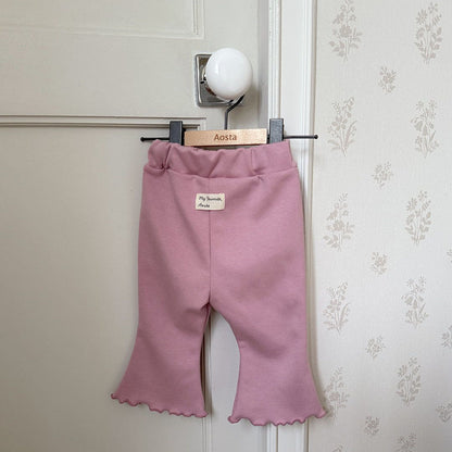Baby/Toddler Aosta F25 Basic Flare Pants (3m - 5y) - 2Colors kids outfit