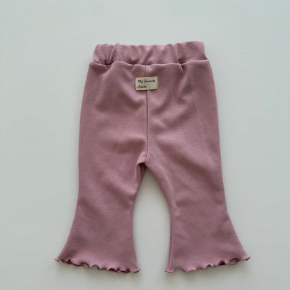 Baby/Toddler Aosta F25 Basic Flare Pants (3m - 5y) - 2Colors kids outfit