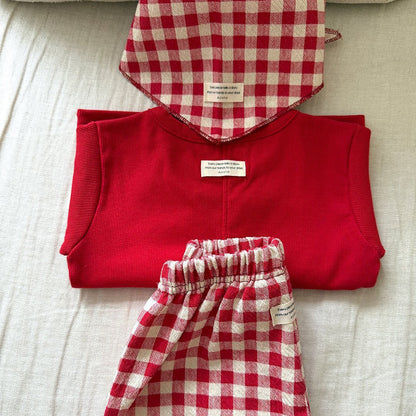 Baby/Toddler Aosta F25 Stitch Detail Ribbed Long Sleeve Top (3m - 5y) - 5 Colors kids outfit