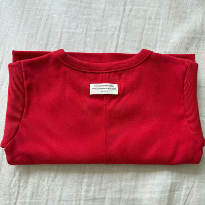 Baby/Toddler Aosta F25 Stitch Detail Ribbed Long Sleeve Top (3m - 5y) - 5 Colors kids outfit