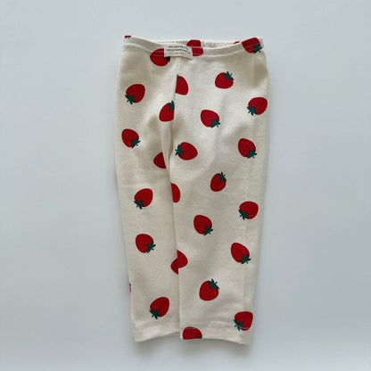 Baby/Toddler Aosta F25 Strawberry Leggings (3m - 5y) - 2 Colors kids outfit