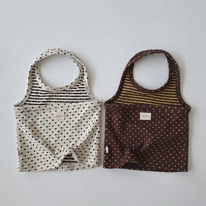 Baby/Toddler Aosta F26 Polka Dot Halter Neck Top (3m-5y) - 2 Colors kids outfit