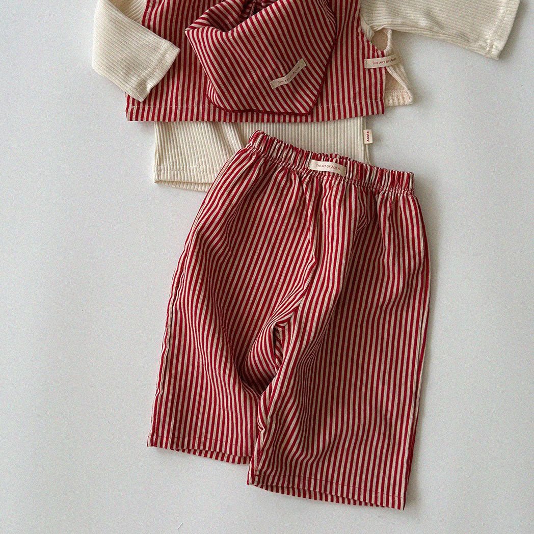 Baby/Toddler Aosta F26 Stripe Pull-on Pants (3m-5y)- 4 Colors kids outfit