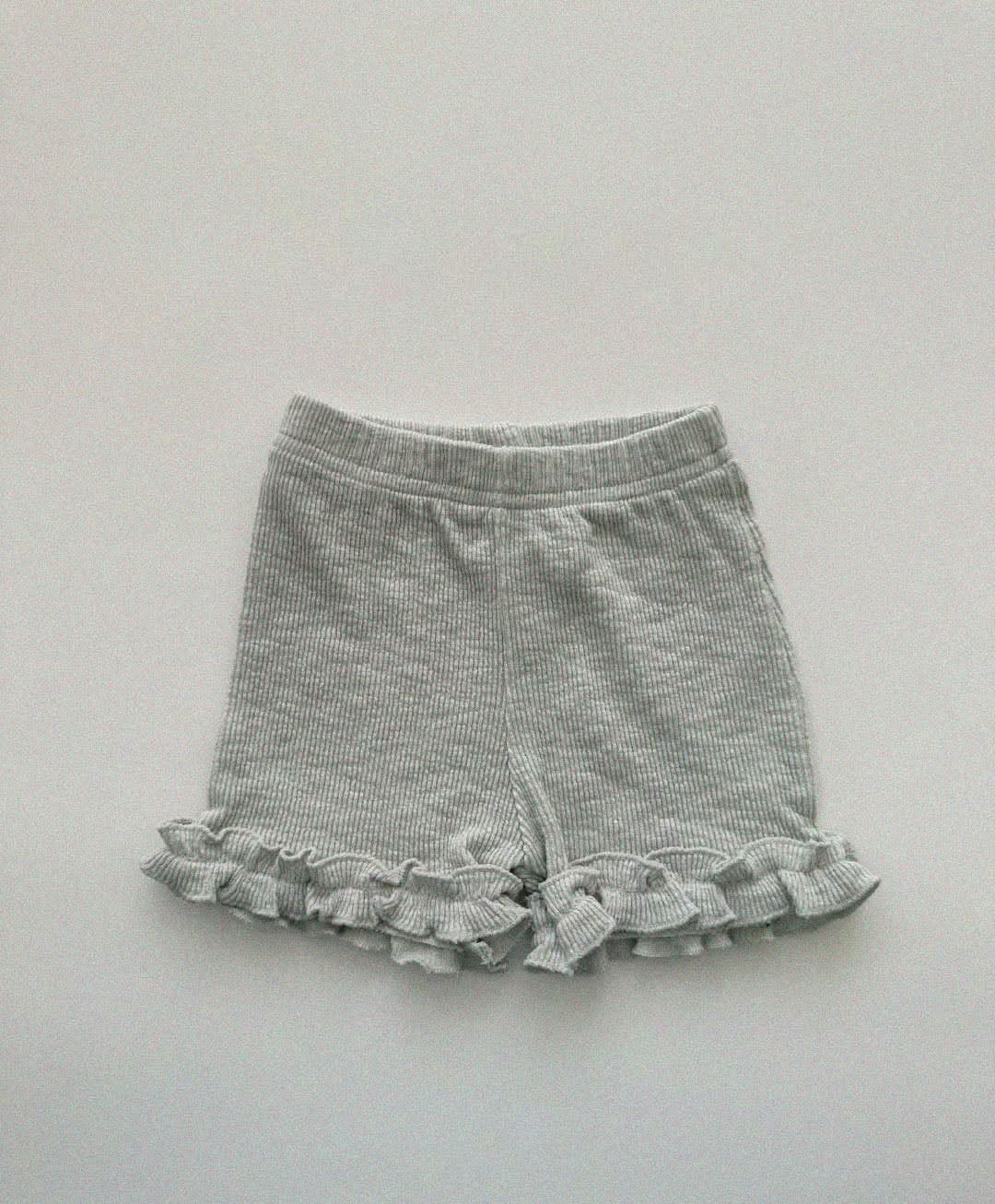 Baby/Toddler Aosta Frill Detail Ribbed Shorts (3m-5y)- 2 Colors kids outfit