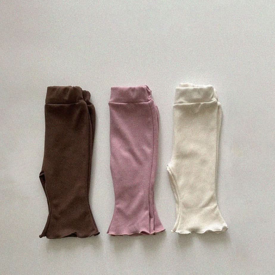 Baby/Toddler Aosta Lettuce - Edge Flare Pants (3m - 5y) - 3 Colors kids outfit