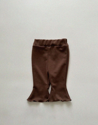 Baby/Toddler Aosta Lettuce - Edge Flare Pants (3m - 5y) - 3 Colors kids outfit