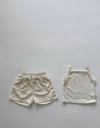 Baby/Toddler Aosta Linen Cotton Basic Tank Top (3m - 5y) - 7 Colors kids outfit